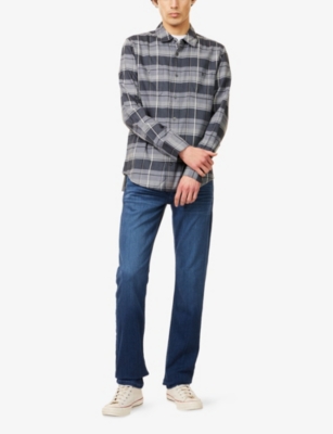 PAIGE: Federal slim-fit stretch-woven jeans