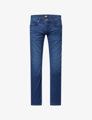 PAIGE: Federal slim-fit stretch-woven jeans