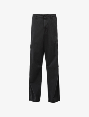 ALLSAINTS: Flynn Straight-Leg Cotton-Blend Cargo Trousers