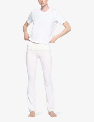 SKIMS: Relaxed-fit short-sleeve stretch-cotton T-shirt
