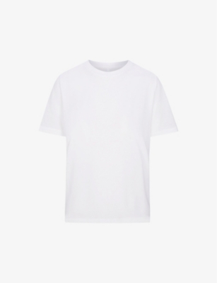 SKIMS: Relaxed-fit short-sleeve stretch-cotton T-shirt
