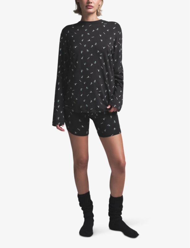 Boyfriend Jersey Long-Sleeve and Boxer Set