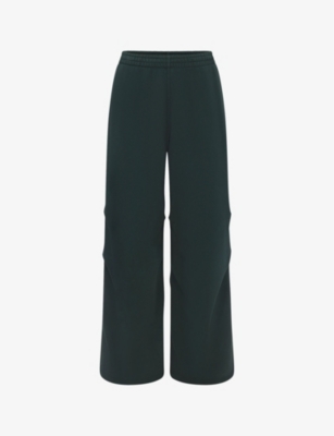 SKIMS: Vintage wide-leg cotton jogging bottoms