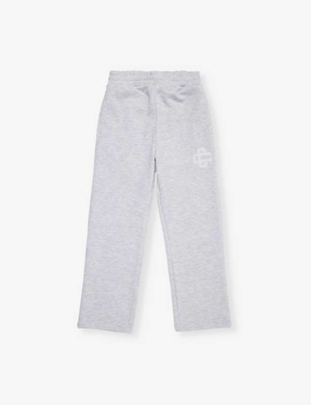 Emblem-appliqué straight-leg stretch-woven jogging bottoms 1-8 years