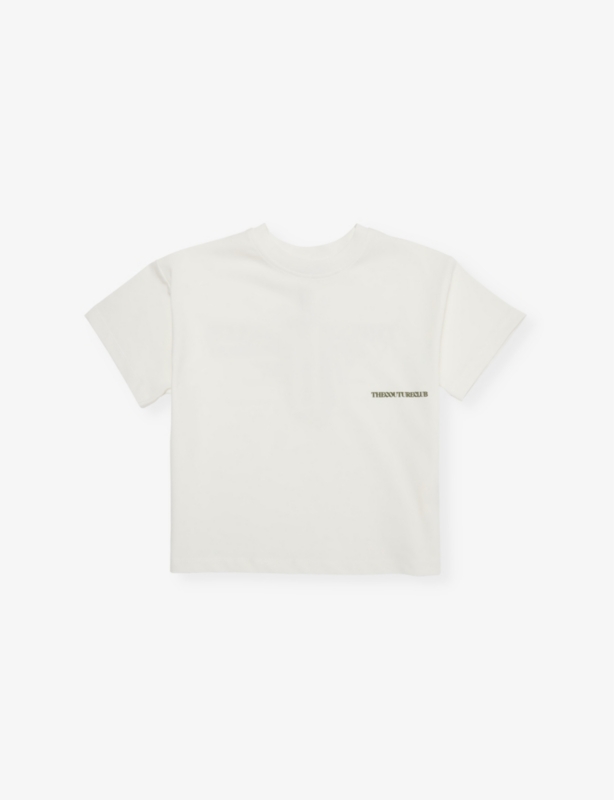 Design Department short-sleeve stretch-woven T-shirt 1-8 years