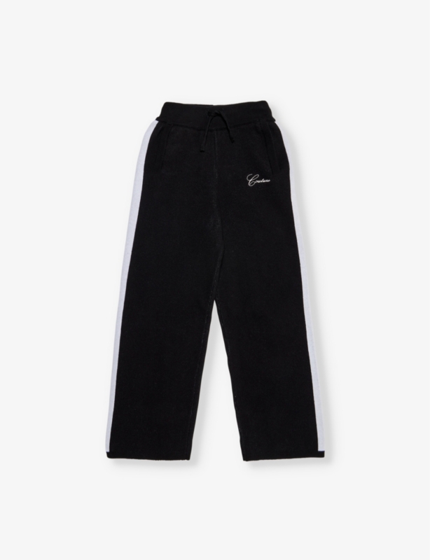 Regular-fit side-stripe cotton-jersey jogging bottoms 1-8 years
