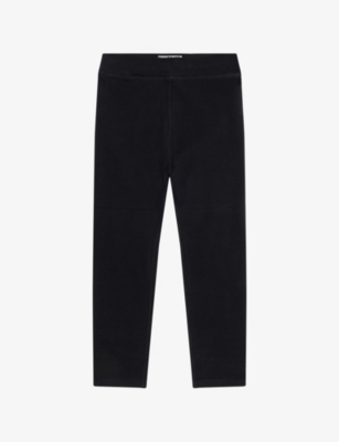 Emblem-Embroidered Slim-Fit Stretch-Jersey Leggings 1-8 Years