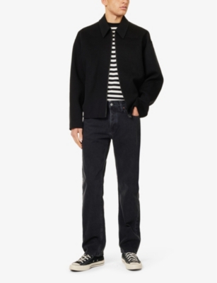 NUDIE JEANS: Rad Rufus faded-wash straight-leg regular-fit denim jeans