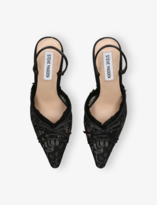 STEVE MADDEN: Serenade Lace Heeled Courts