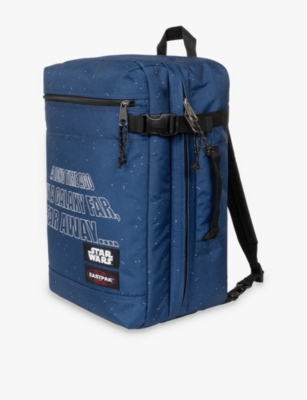Eastpak Sw Stars Navy E Transit'r Pack Graphic-print Shell Backpack In Sw Stars Navy