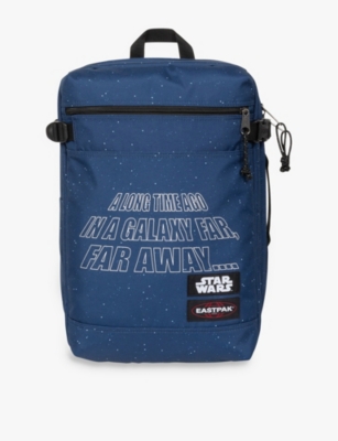 Eastpak Sw Stars Navy E Transit'r Pack Graphic-print Shell Backpack In Sw Stars Navy