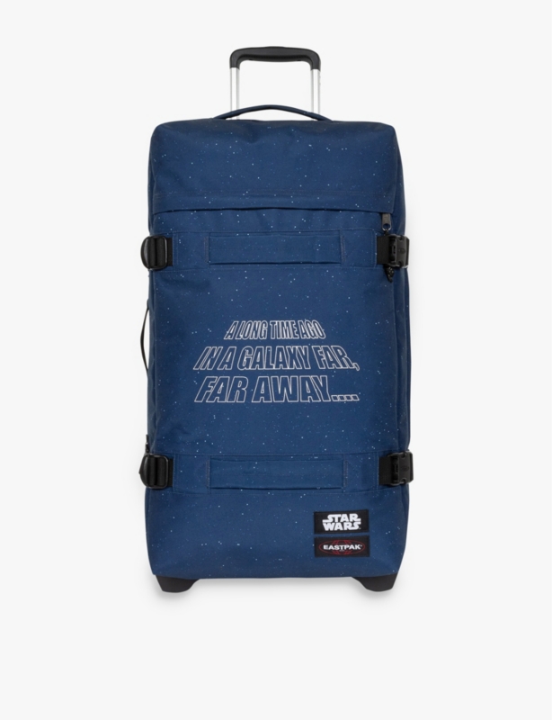E Transit'r large graphic-print woven suitcase 67cm
