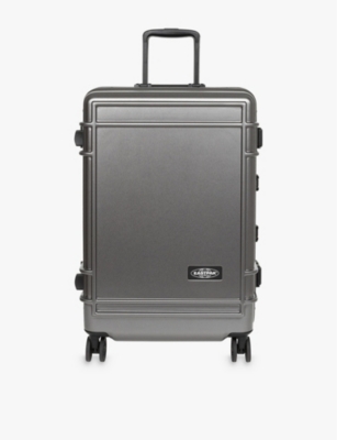 Eastpak E Resist'r Medium Hard-shell Polycarbonate Suitcase 68cm In Gray