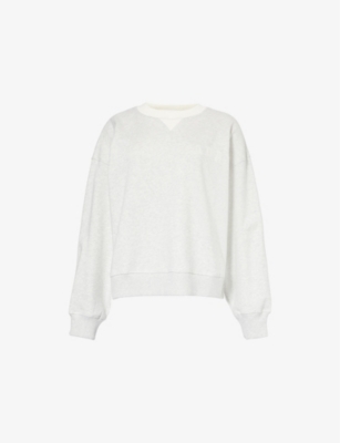 ADANOLA: ADA loose-fit organic-cotton blend jersey sweatshirt