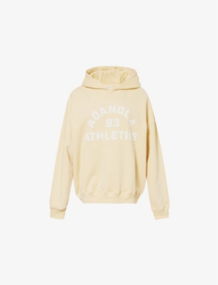 ADANOLA: Campus kangaroo-pocket organic-cotton hoody