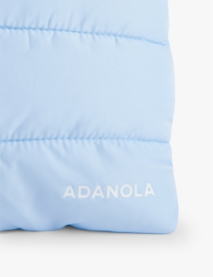 ADANOLA: Padded brand-print shell laptop case