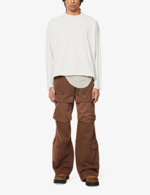 ENTIRE STUDIOS: Heavy Long-Sleeves Relaxed-Fit Cotton-Jersey T-Shirt