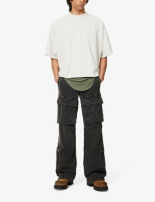 ENTIRE STUDIOS: Heavy Dart Short-Sleeves Relaxed-Fit Cotton-Jersey T-Shirt