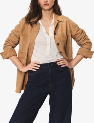 THE WHITE COMPANY: Half-Placket Regular-Fit Cotton Shirt