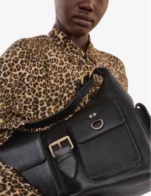 THE KOOPLES: Amelia multi-pocket leather shoulder bag