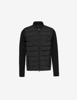 Orlebar Brown Wallace Padded Jacket In Black