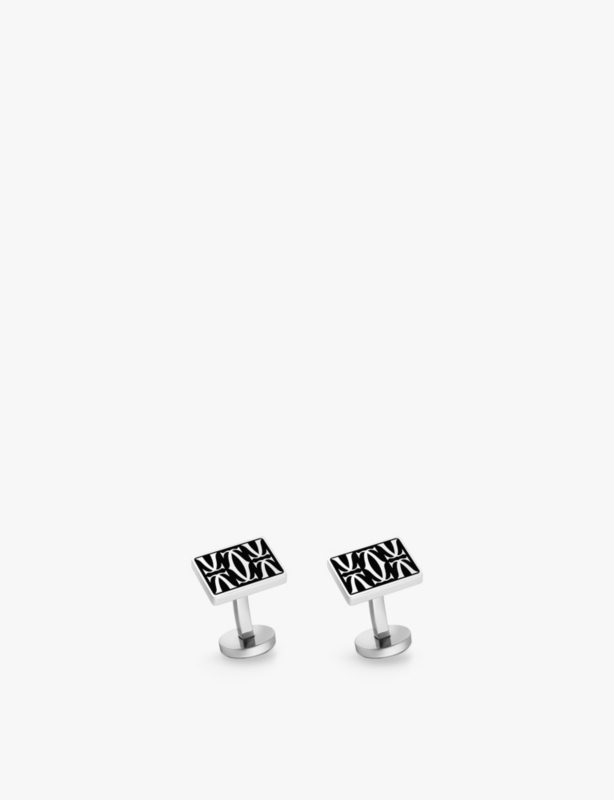C de Cartier sterling-silver cufflinks