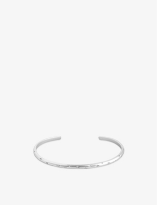 ASTRID & MIYU: Cosmic Star 18ct yellow gold-plated recycled sterling-silver and cubic zirconia bangle