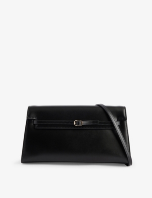VERAFIED: Belted leather shoulder bag