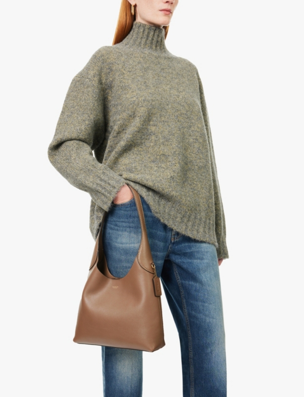 Brooklyn small leather shoulder bag