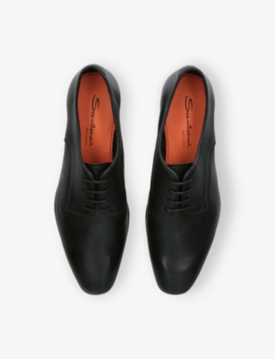 SANTONI: Adrian Leather Oxford Shoes