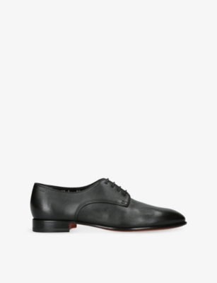 SANTONI: Adrian Leather Oxford Shoes