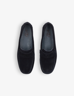 PAPOUELLI: Kids' Felix suede moccasins
