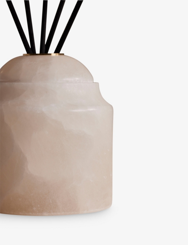 Bergamot and Mandarin Zest alabaster scented reed diffuser 150ml