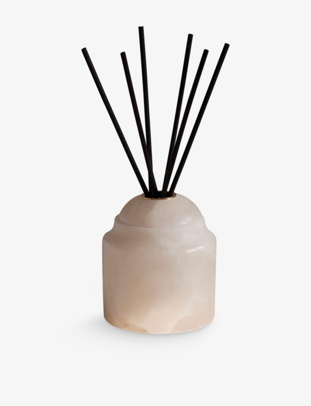Bergamot and Mandarin Zest alabaster scented reed diffuser 150ml