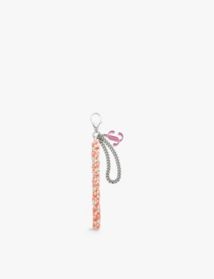 JIMMY CHOO: Braided Rope metal bag charm