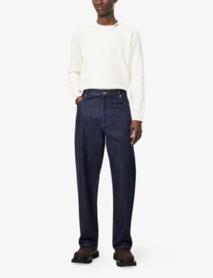 GUCCI: Logo-Embroidered Crew-Neck Silk and Cotton-Blend Jumper