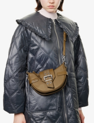 Ganni Multicolor Recycled Polyester Shoulder Bag