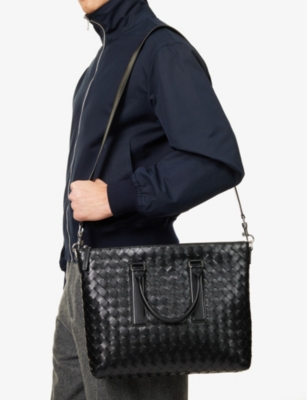 BOTTEGA VENETA: Getaway leather briefcase