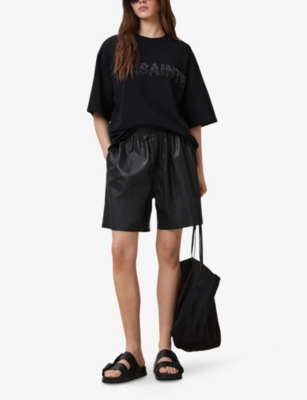 Allsaints Organic Cotton Embellished Amelie T-shirt