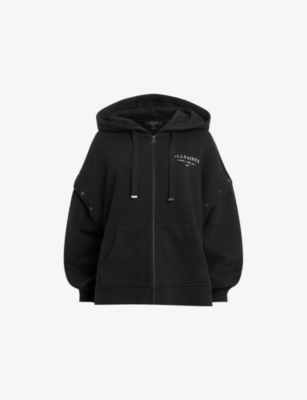 ALLSAINTS: Aroma Amphia Oversized Cotton-Jersey Hoody