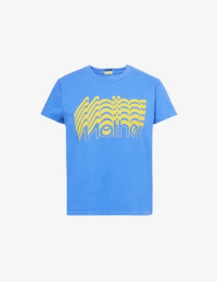Mother The Boxy Goodie Goodie Flash T-shirt In  Flash