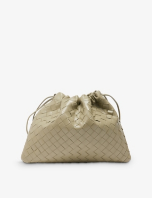 BOTTEGA VENETA: Dustbag leather clutch bag