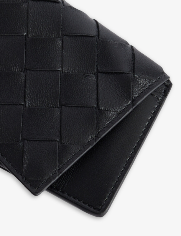 Intrecciato Business Card leather wallet