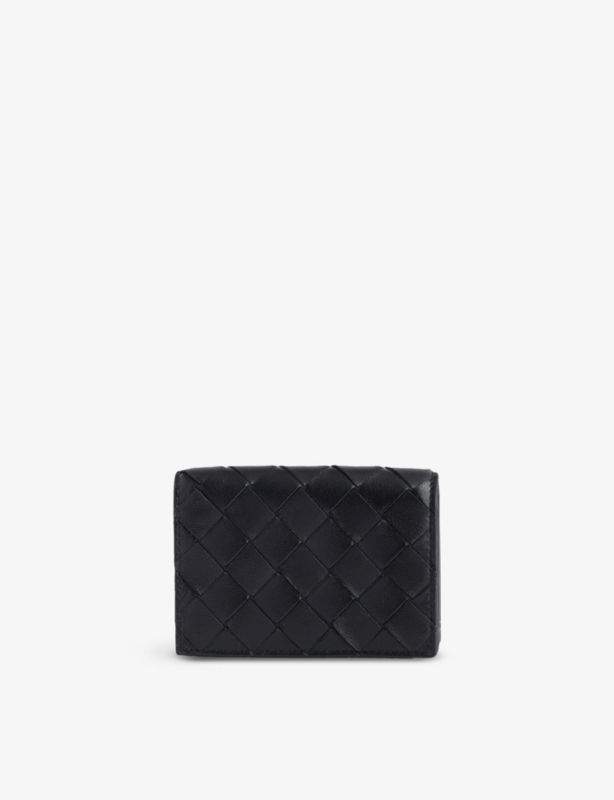 Intrecciato Business Card leather wallet