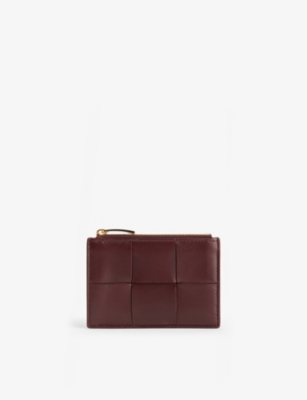 BOTTEGA VENETA: Cassette leather card holder