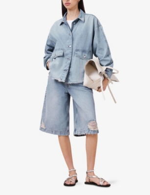 ALLSAINTS: Hettie Oversized Denim Jacket