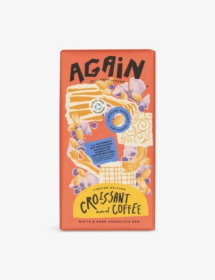 CHOCOLARDER: Again Croissant and Coffee White and Dark Chocolate Bar 70g