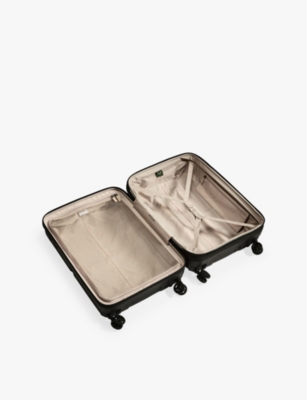 Single Stripe four-wheel medium suitcase 68cm