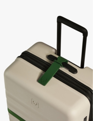 Antler Green Classic Logo-embossed Rubber Luggage Tag In Green