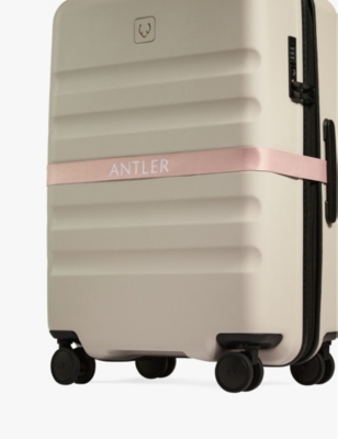 ANTLER: Classic logo-print webbed-polyester luggage strap